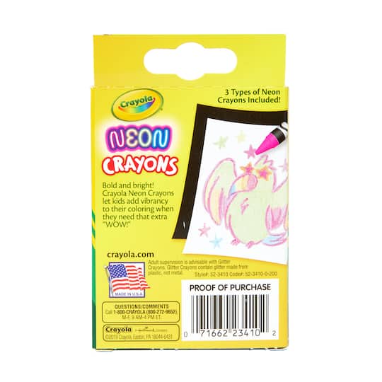Crayola® Neon Crayons, 24ct.